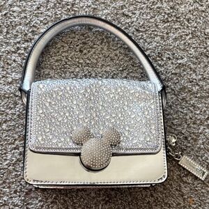 Disney 100x Aldo Mickey Mouse Handbag with Crystal Accents